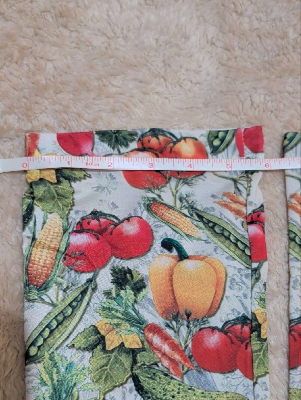 Adult Gardening Sleeves Vegetable Print - Colorful Garden Pattern (Large) - Picture 4 of 8